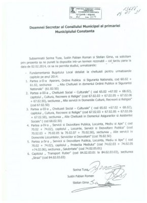 Primăria Constanţa nu este impresionată de 